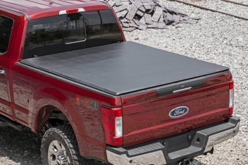 Soft Tri-Fold Bed Cover | 6'10" Bed | Ford F-250/F-350 Super Duty (17-24) - Image 2