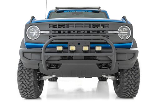 Nudge Bar | 20 Inch Black Single Row LED | Ford Bronco 4WD (2021-2024) - Image 3