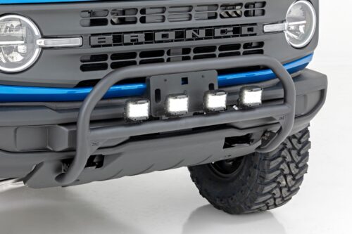 Nudge Bar | 20 Inch Black Single Row LED | Ford Bronco 4WD (2021-2024) - Image 2