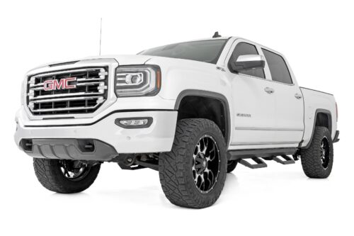 SR2 Adjustable Aluminum Steps | Crew Cab | Chevy/GMC 1500/2500HD/3500HD (07-18 & Classic) - Image 2