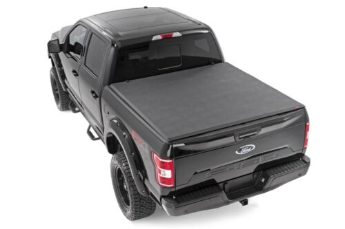 Soft Tri-Fold Bed Cover | 5'7" Bed | Ford F-150 (21-24)/F-150 Lightning (22-24) - Image 2