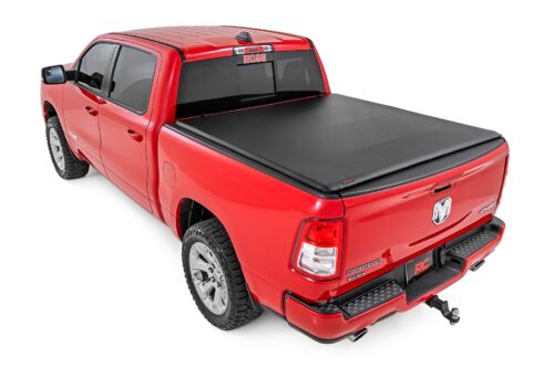 Soft Roll Up Bed Cover | 5'7" Bed | No Rambox | Ram 1500 (19-24)/1500 TRX (21-24) - Image 2