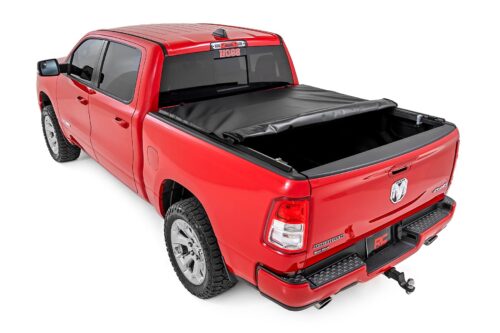 Soft Roll Up Bed Cover | 5'7" Bed | No Rambox | Ram 1500 (19-24)/1500 TRX (21-24) - Image 3