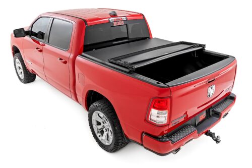 Soft Tri-Fold Bed Cover | 6'4" Bed | Ram 1500 (19-24)/1500 TRX (21-23) - Image 3