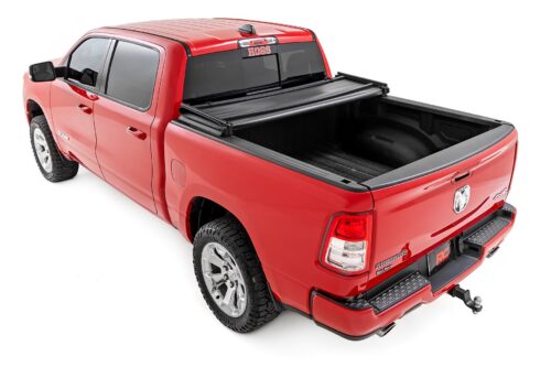 Soft Tri-Fold Bed Cover | 6'4" Bed | Ram 1500 (19-24)/1500 TRX (21-23) - Image 4