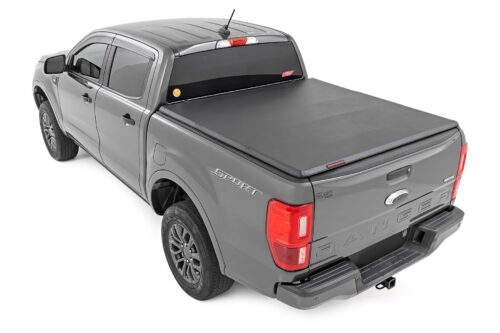 Soft Tri-Fold Bed Cover | 5' Bed | Ford Ranger 2WD/4WD (2019-2023) - Image 2