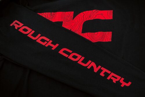 Rough Country Long Sleeve | RC Tread Sleeve | Black| SM - Image 2