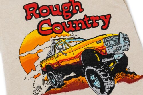 Rough Country T-Shirt | Throwback | Cream | SM - Image 2