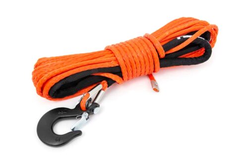 Synthetic Rope | 1/4 Inch  | 50 Ft | Orange - Image 2