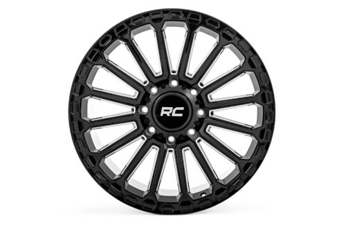 Rough Country 97 Series Wheel | One-Piece | Gloss Black | 20x10 | 8x170 | -19mm - Image 2