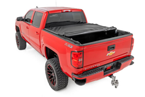 Soft Roll Up Bed Cover | 5'9" Bed | Chevy/GMC 1500 (14-18 & Classic) - Image 3