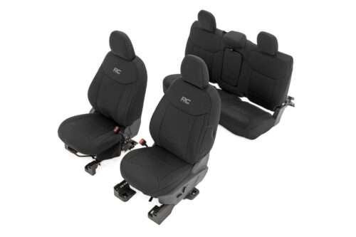 Seat Covers | FR & RR W/Armrest | Crew Cab | Ford Maverick 2WD/4WD (2022-2024) - Image 3