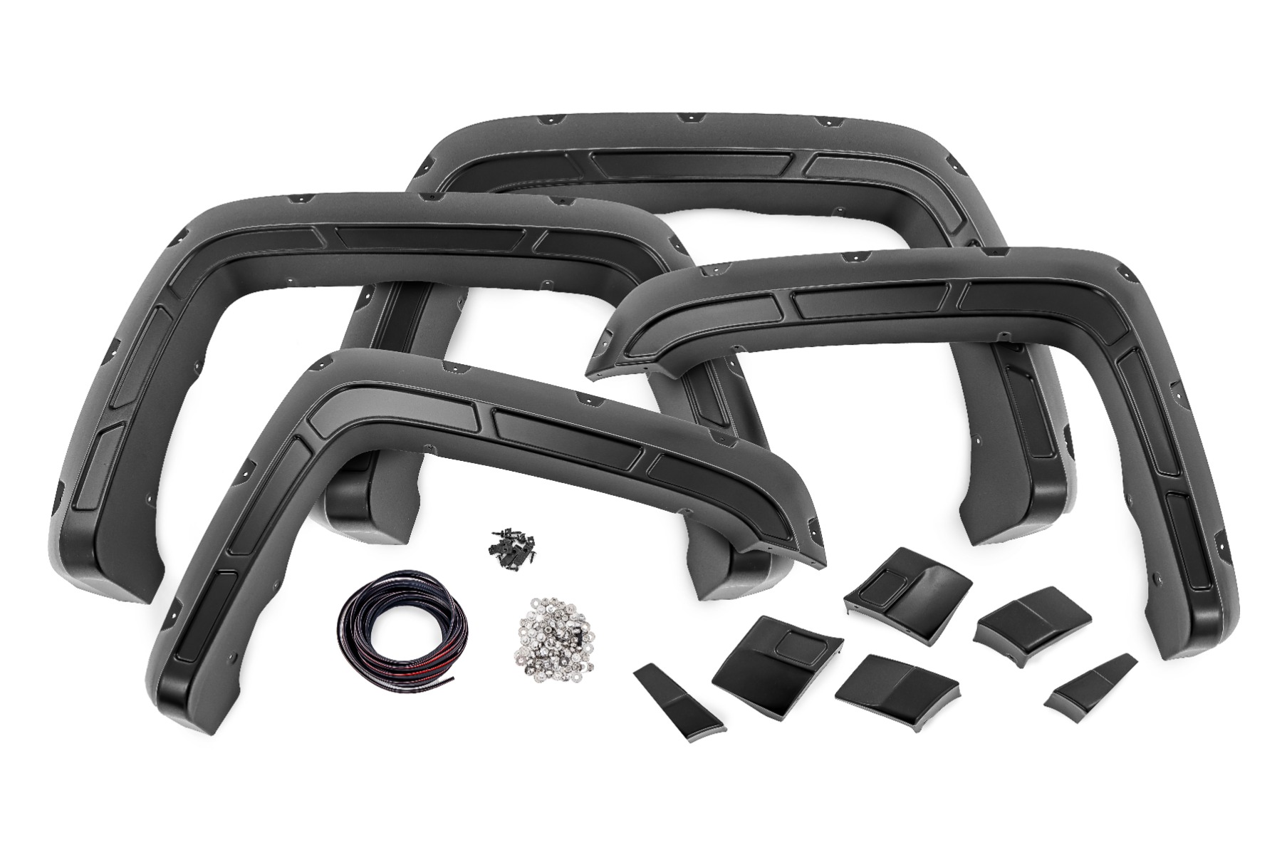 Fender Flares | Defender | 5IS Silver Ice | GMC Sierra 1500 (14-18)/Sierra 2500 HD (15-19)
