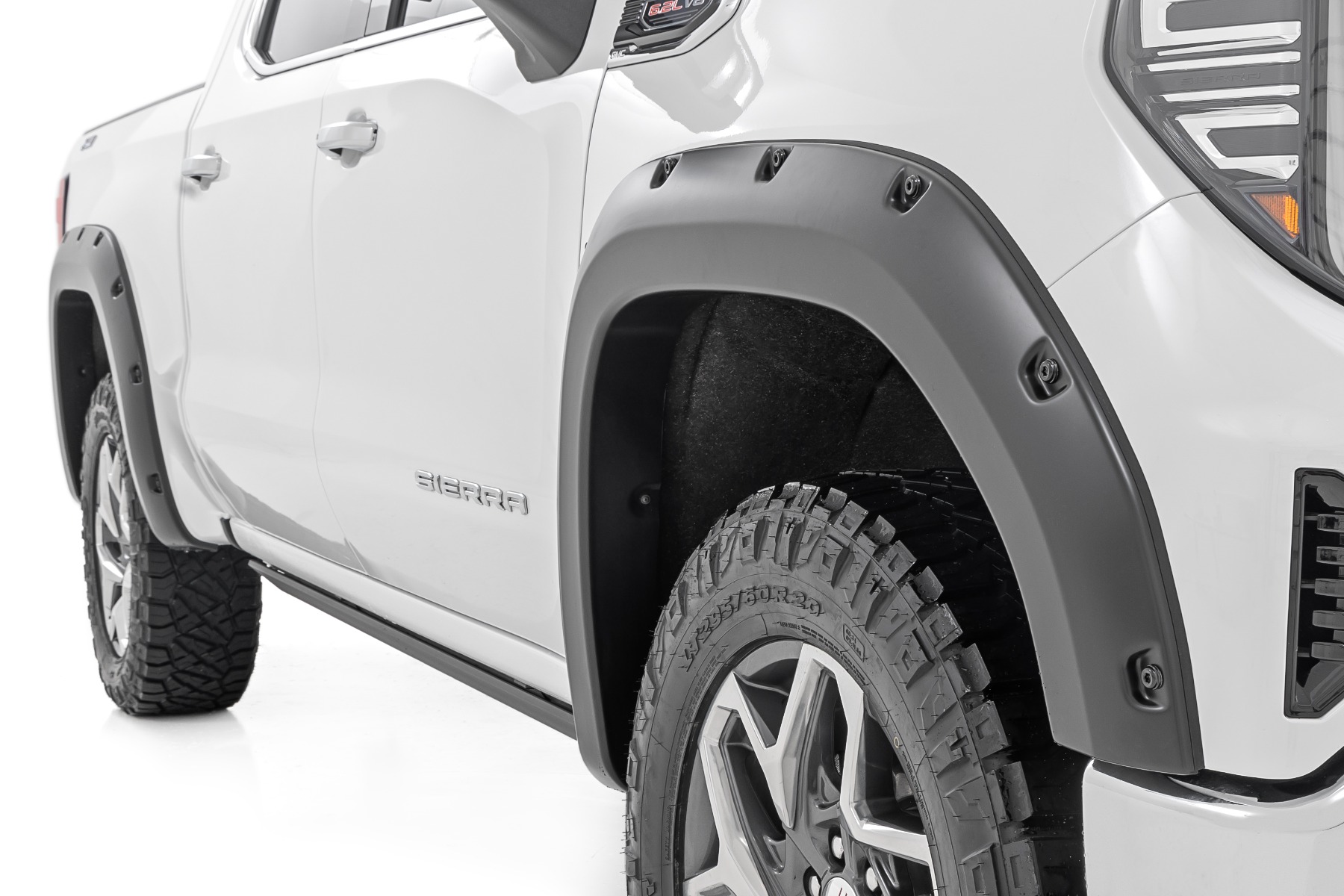Pocket Fender Flares | GNO Thunderstorm Gray | GMC Sierra 1500 2WD/4WD (2019-2024) - Image 2