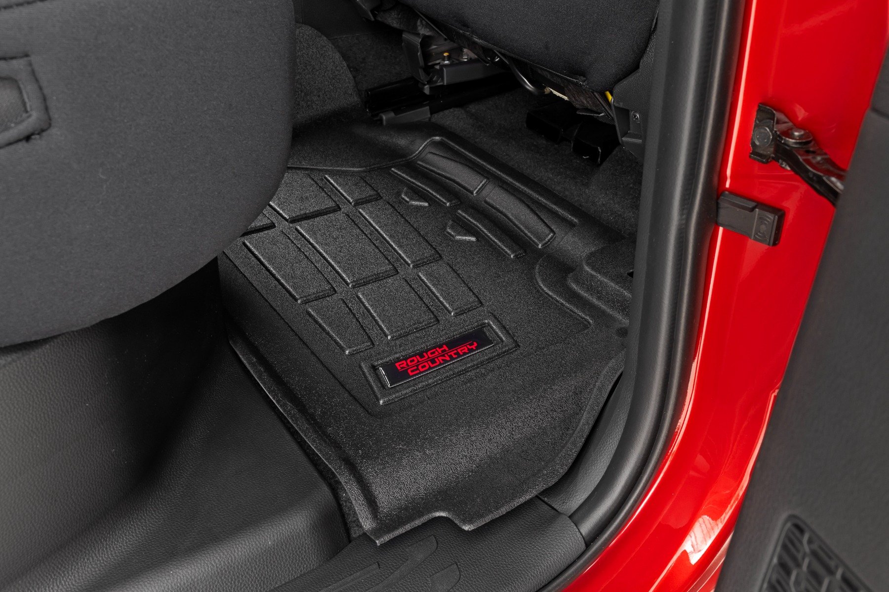 Sure-Fit Floor Mats | Front & Rear | Crew | Toyota Tacoma 2WD/4WD (2024) - Image 4
