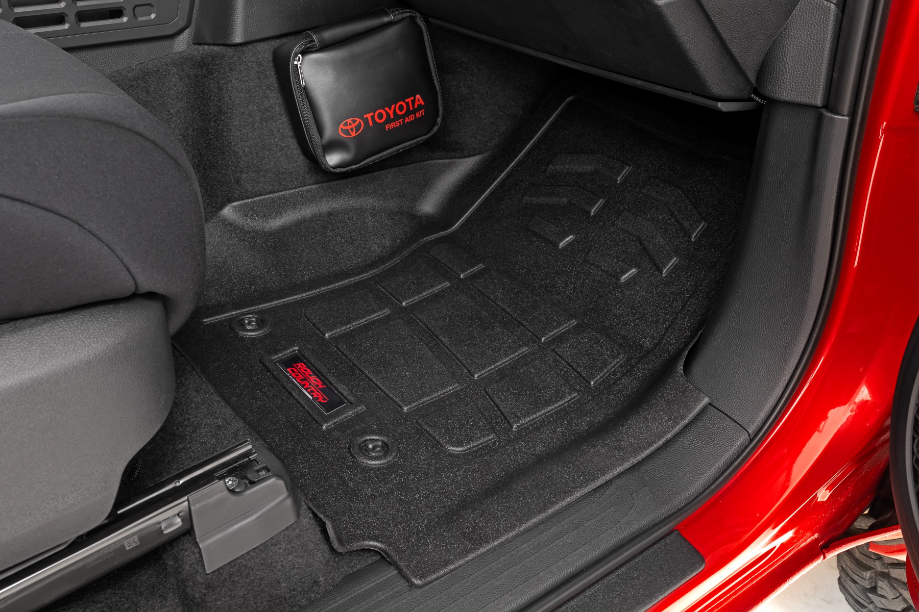 Sure-Fit Floor Mats | Front & Rear | Crew | Toyota Tacoma 2WD/4WD (2024) - Image 3