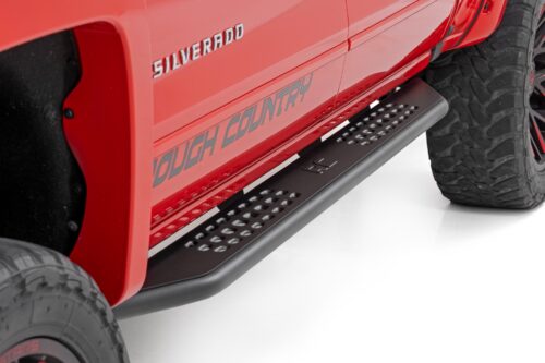 OV2 Running Boards | Side Step Bars | Crew Cab | GM 1500 (07-18) | 2500/3500 (07-19) - Image 4