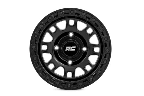 Rough Country 82 Series Wheel | One-Piece | Semi Gloss Black | 14x7 | 4x137 | +10mm - Image 2