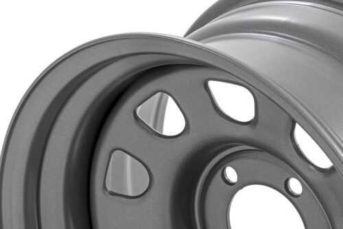 Steel Wheel | Gray | 15x10 | 5x4.5 | 3.30 Bore | -39 - Image 3