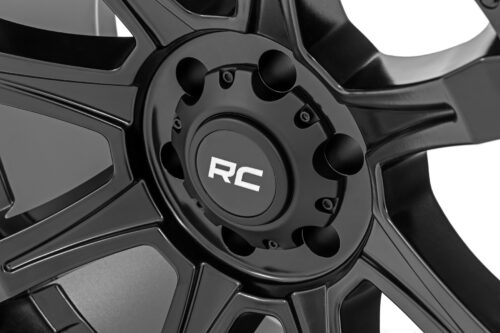 Rough Country 81 Series Wheel | One-Piece | Semi Gloss Black | 20x10 | 6x5.5 | -25mm - Image 4