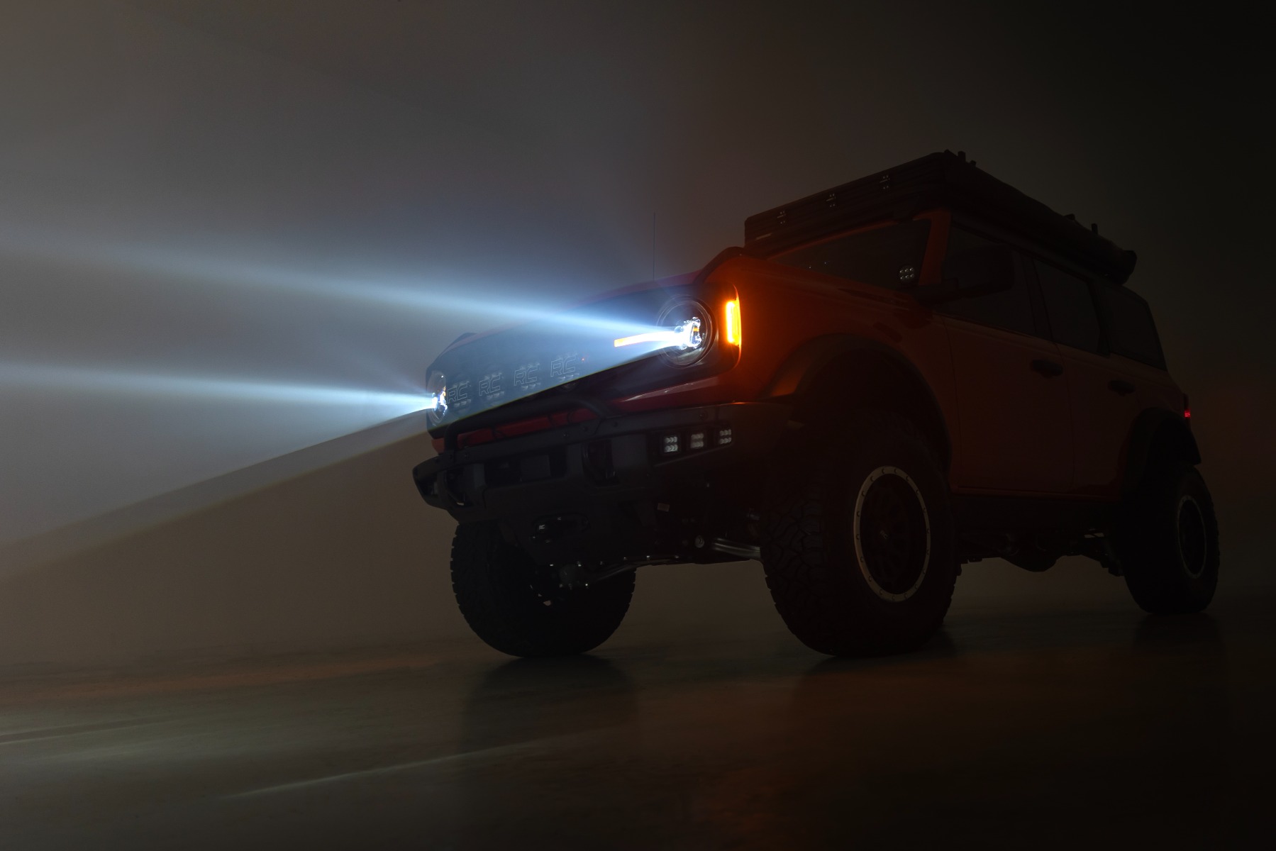 DRL Halo LED Headlights | DOT Approved | Ford Bronco (21-24) - Image 5