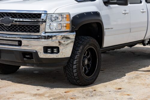 Pocket Fender Flares | 6'7" & 8' Bed | 16 Graystone | Chevy Silverado 1500/2500HD/3500HD (07-14) - Image 5