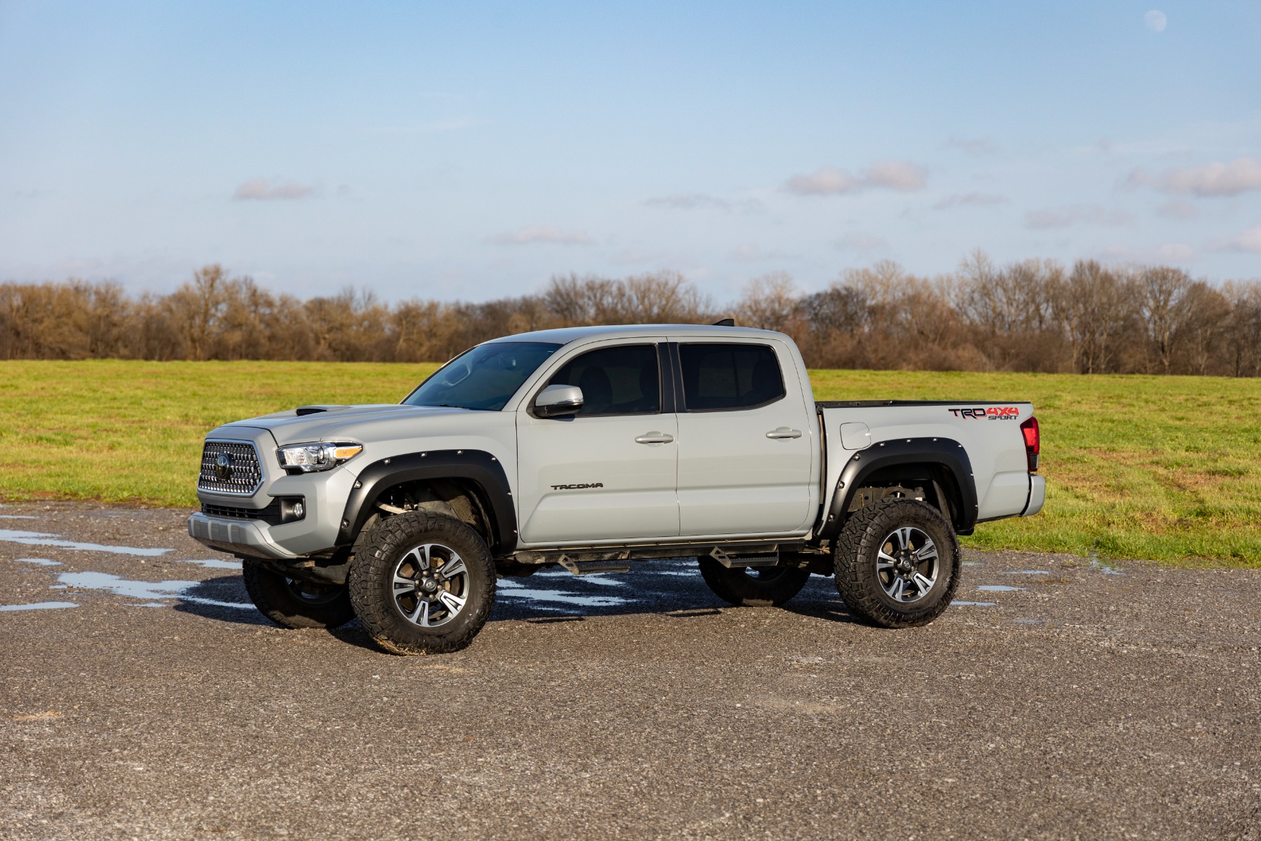 Pocket Fender Flares | 6X3 Lunar Rock | Toyota Tacoma 2WD/4WD (16-23) - Image 3