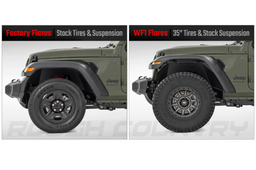 WF1 Fender Flares | Jeep Gladiator JT 4WD (2020-2024) - Image 2