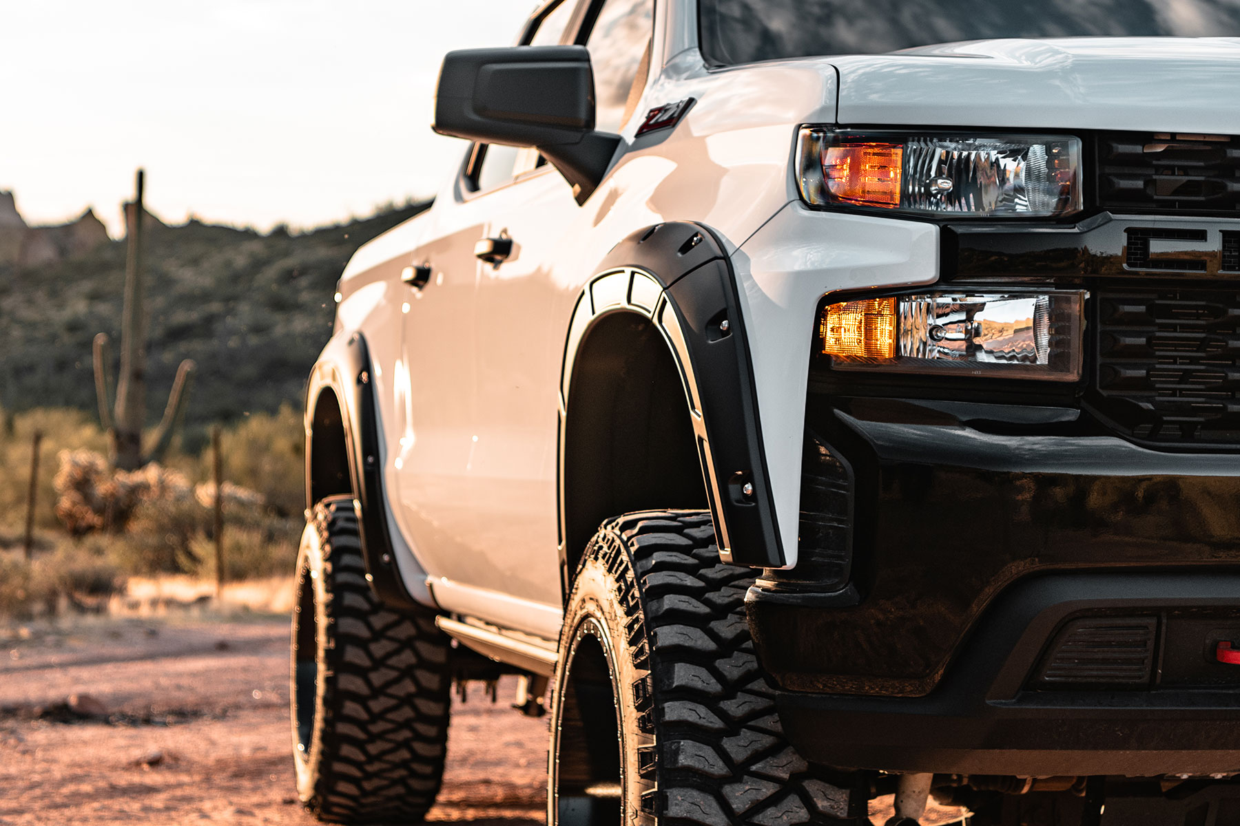 Fender Flares | Defender | GLT Glacier Blue | Chevy Silverado 1500 2WD/4WD (19-24) - Image 2