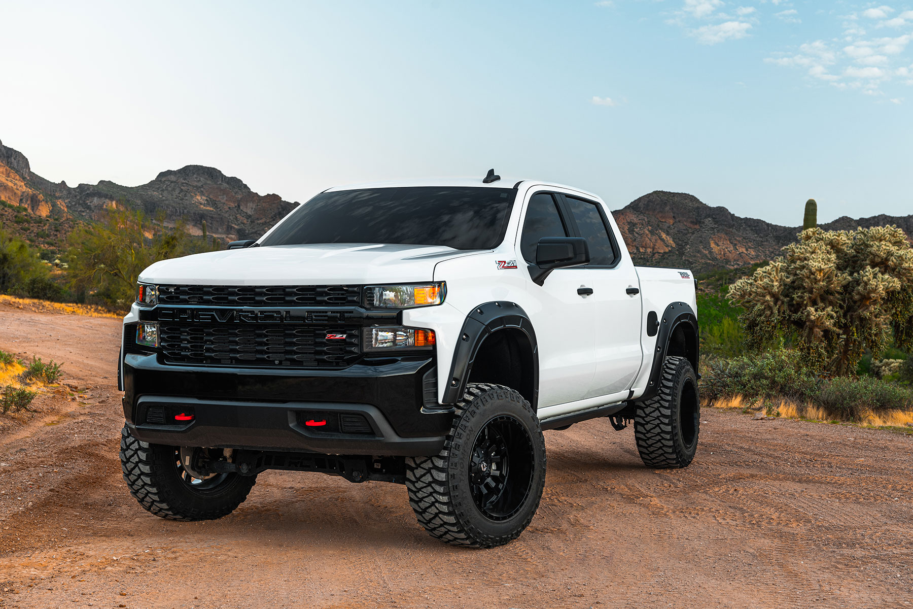 Fender Flares | Defender | GLT Glacier Blue | Chevy Silverado 1500 2WD/4WD (19-24) - Image 4