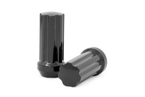 M14 x 1.5 Lug Nut Set of 24 | Black Closed - Image 2