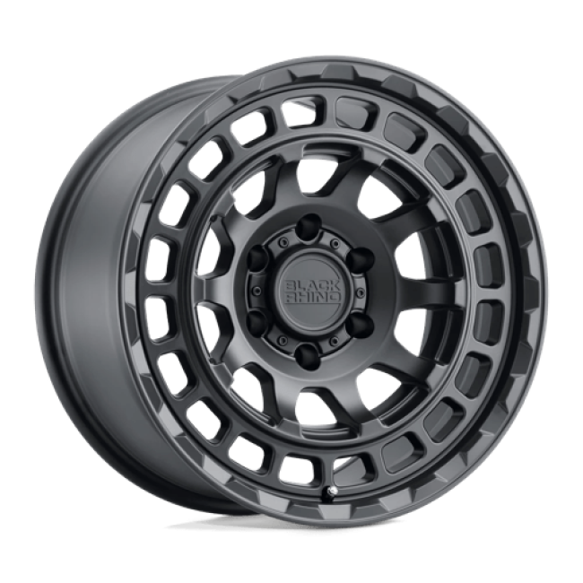 Black Rhino Hard Alloys Chamber Matte Black 18x9.5 (-6) 5x114.3