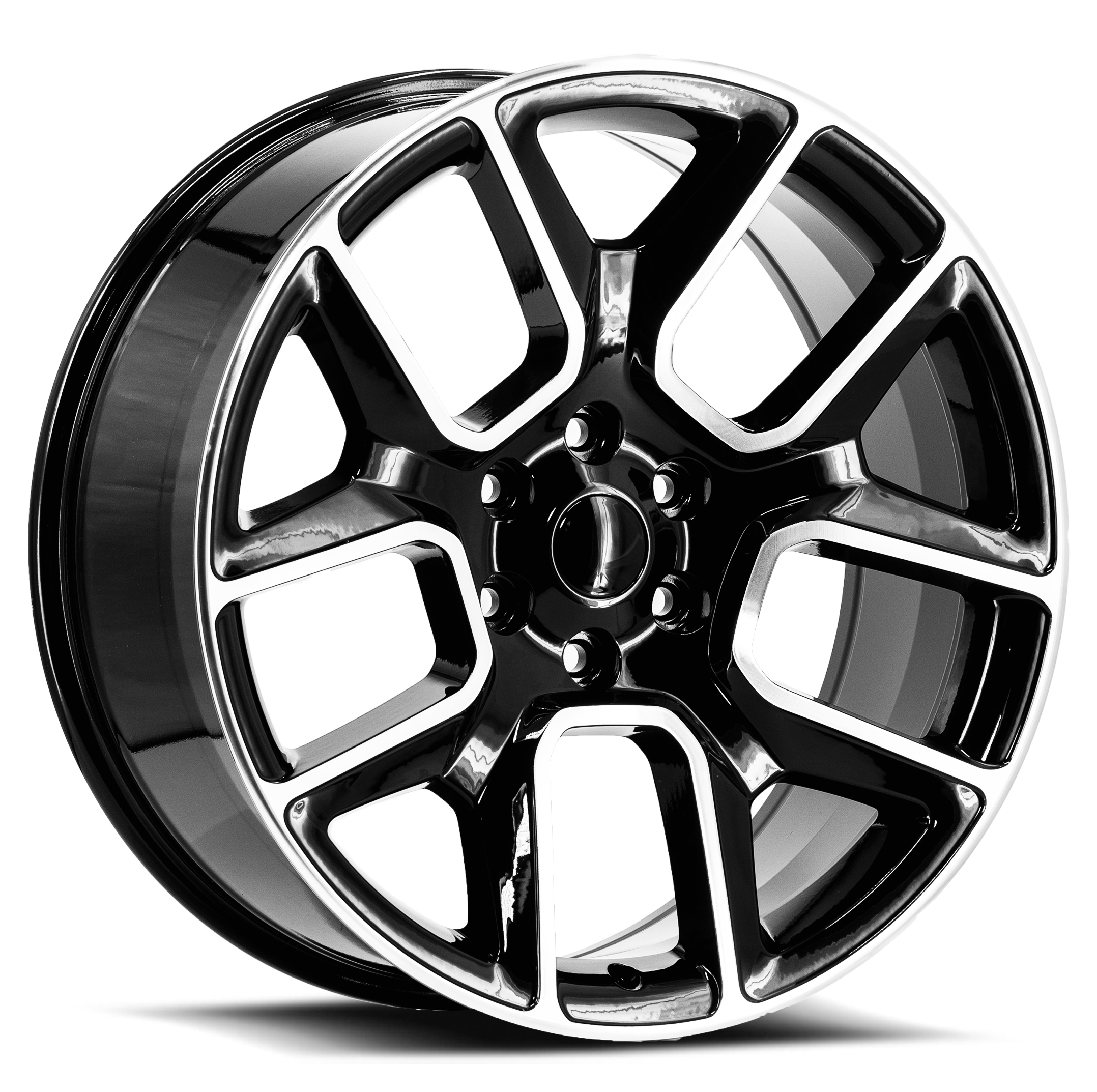 O.e. Revolution C-16 Gloss Black & Machined 22x9 (+24) 6x139.7