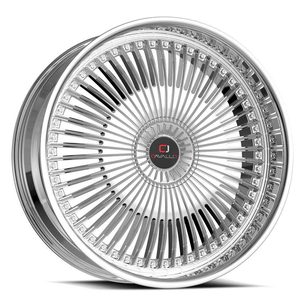 Cavallo CLV-41 Nano Chrome 18x8 (+35)4x100