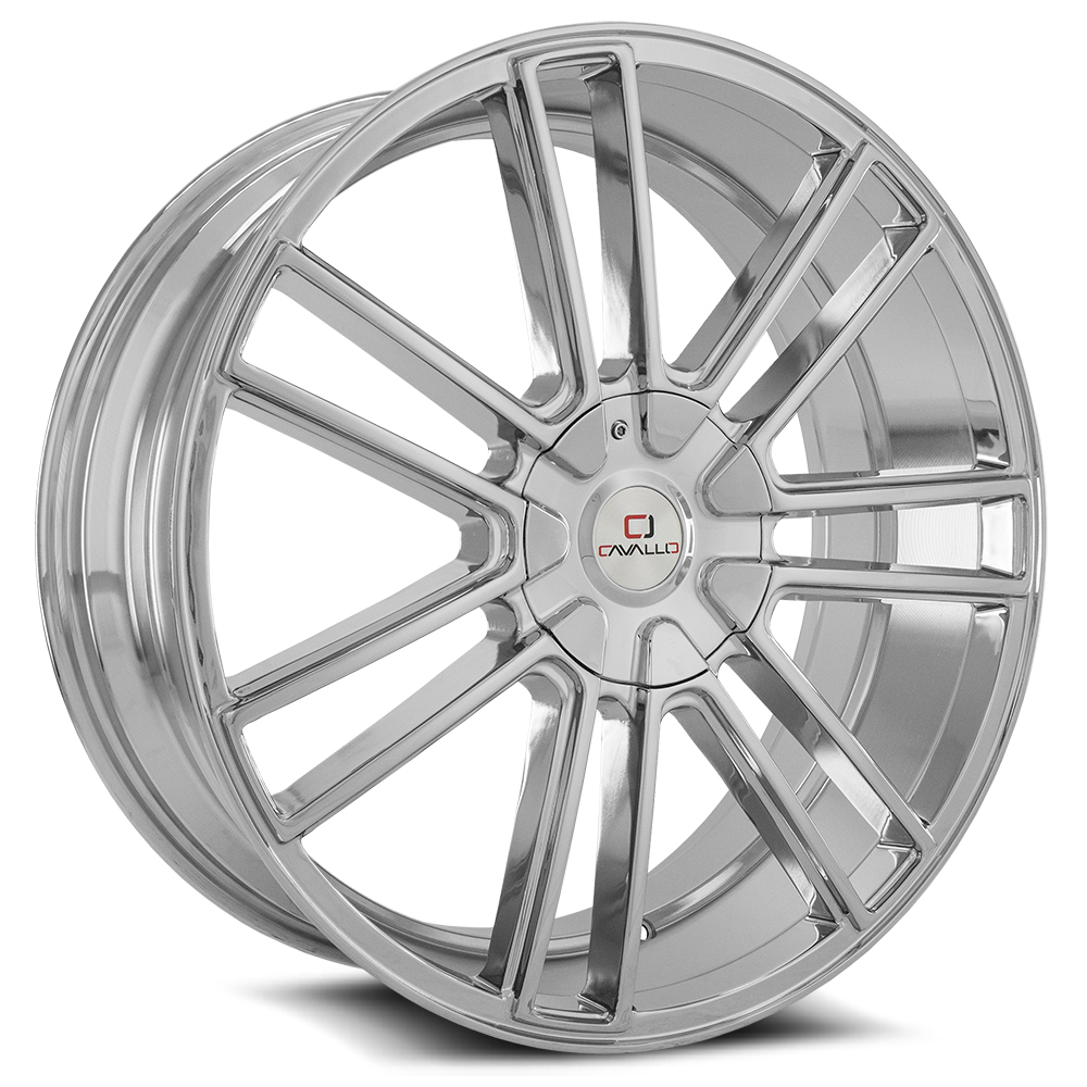 Cavallo Clv-21 Chrome 22x9.5 (+15) 5x115