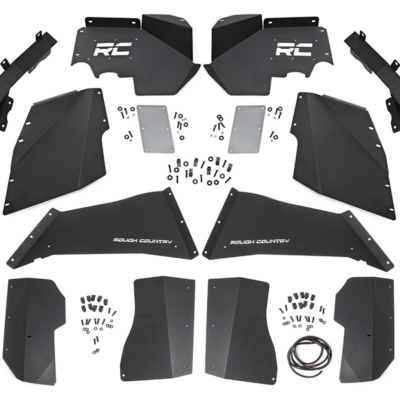 Jeep Front & Rear Inner Fenders Set 07-18 Wrangler JK Rough Country