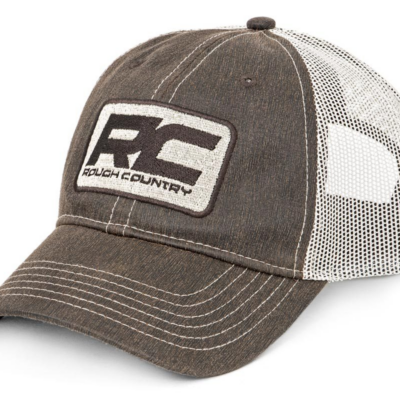 Rough Country Mesh Hat Tan Rough Country