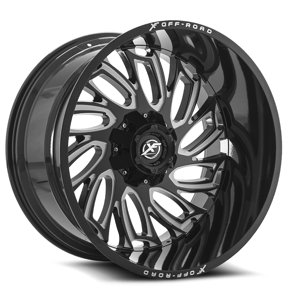 Xf Off-road Xf-207 20x10 5x114.3 5x127 -12 Cb 78.1 Matte Black Milled