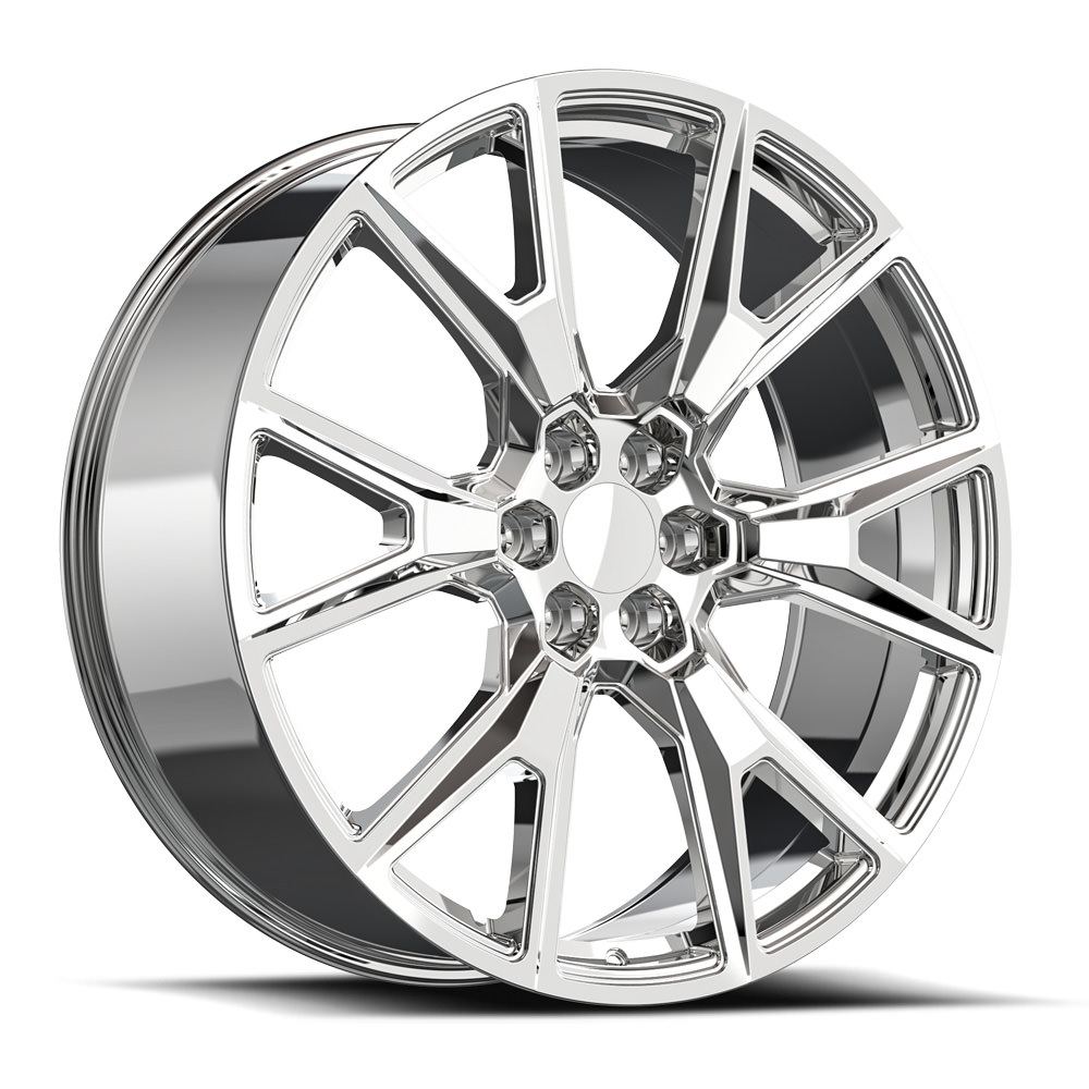 O.e. Revolution C-19 Nano Chrome 22x9 (+28) 6x139.7