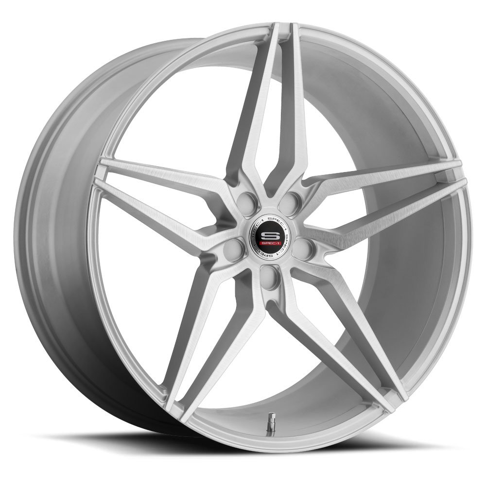 Spec-1 SPM-81 Silver & Brushed 20x9 (+38)5x114.3