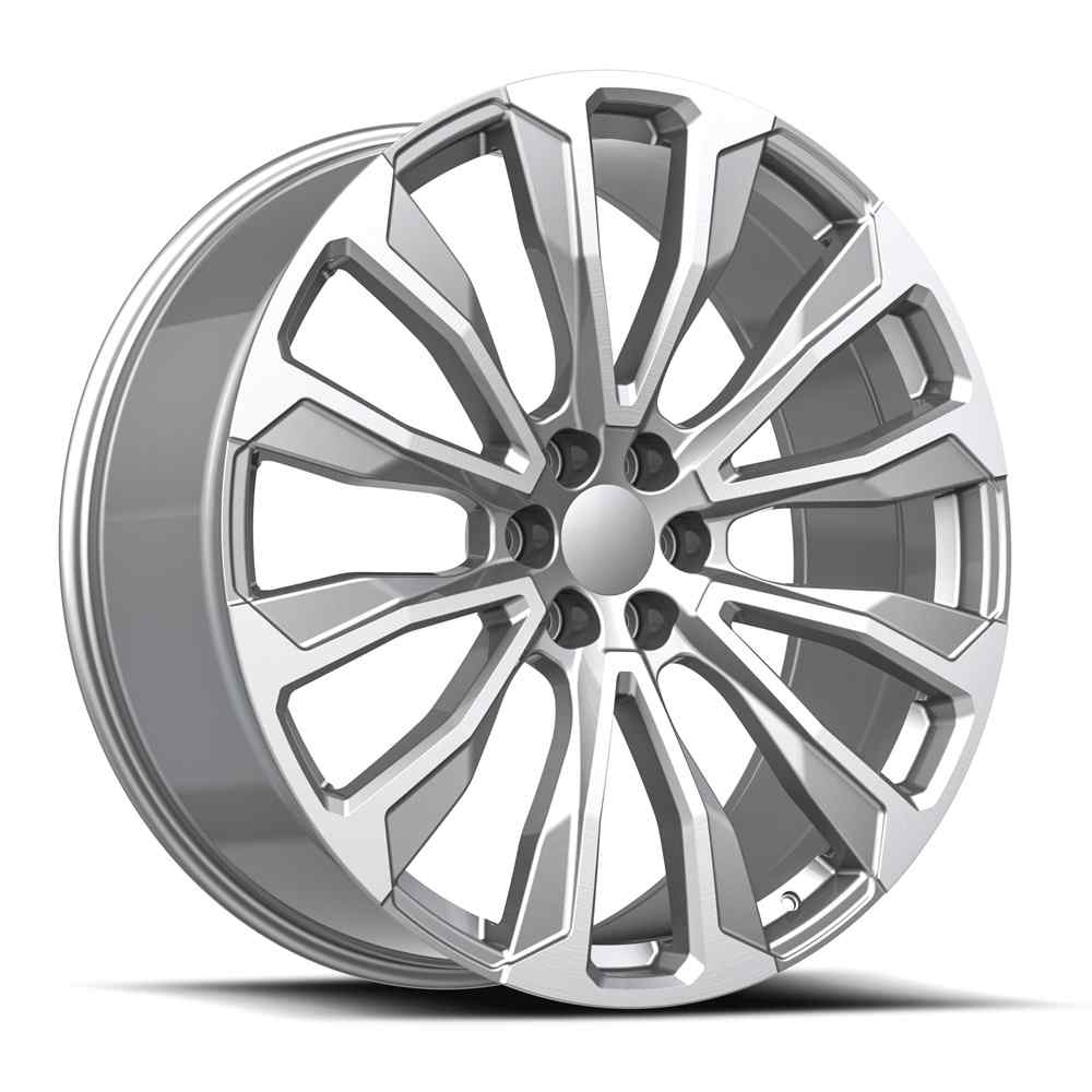 O.E. Revolution G-31 Silver & Machined 22x9 (+31)6x139.7