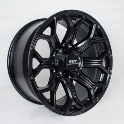 Str Satin Black Str91sb 20x10 (0) 6-135/139.70