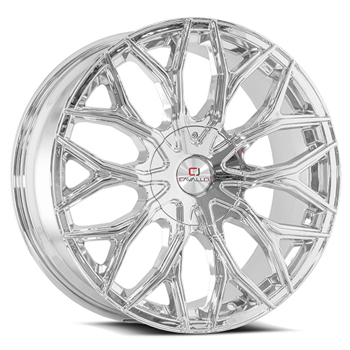 Cavallo CLV-37 Nano Chrome 18x8 (+35)4x100