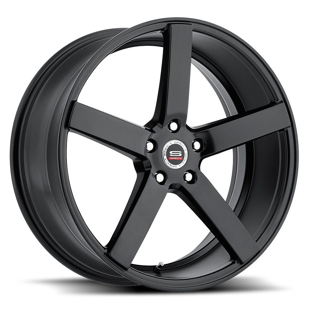 Spec-1 Sp-36 Matte Black 18x8 (+38) 5x114.3