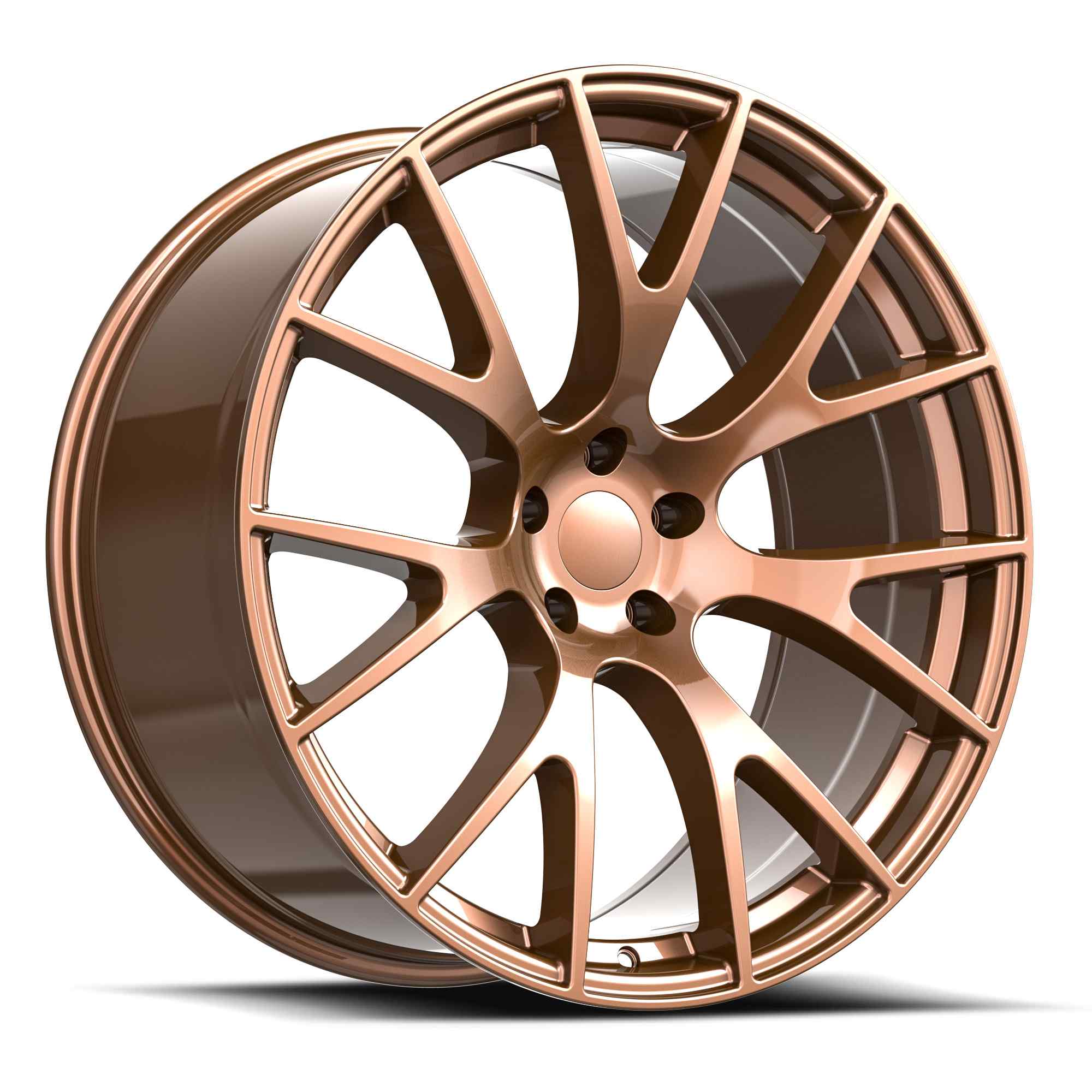 O.E. Revolution HC-1 Gloss Bronze 24x10 (+20)6X139.7