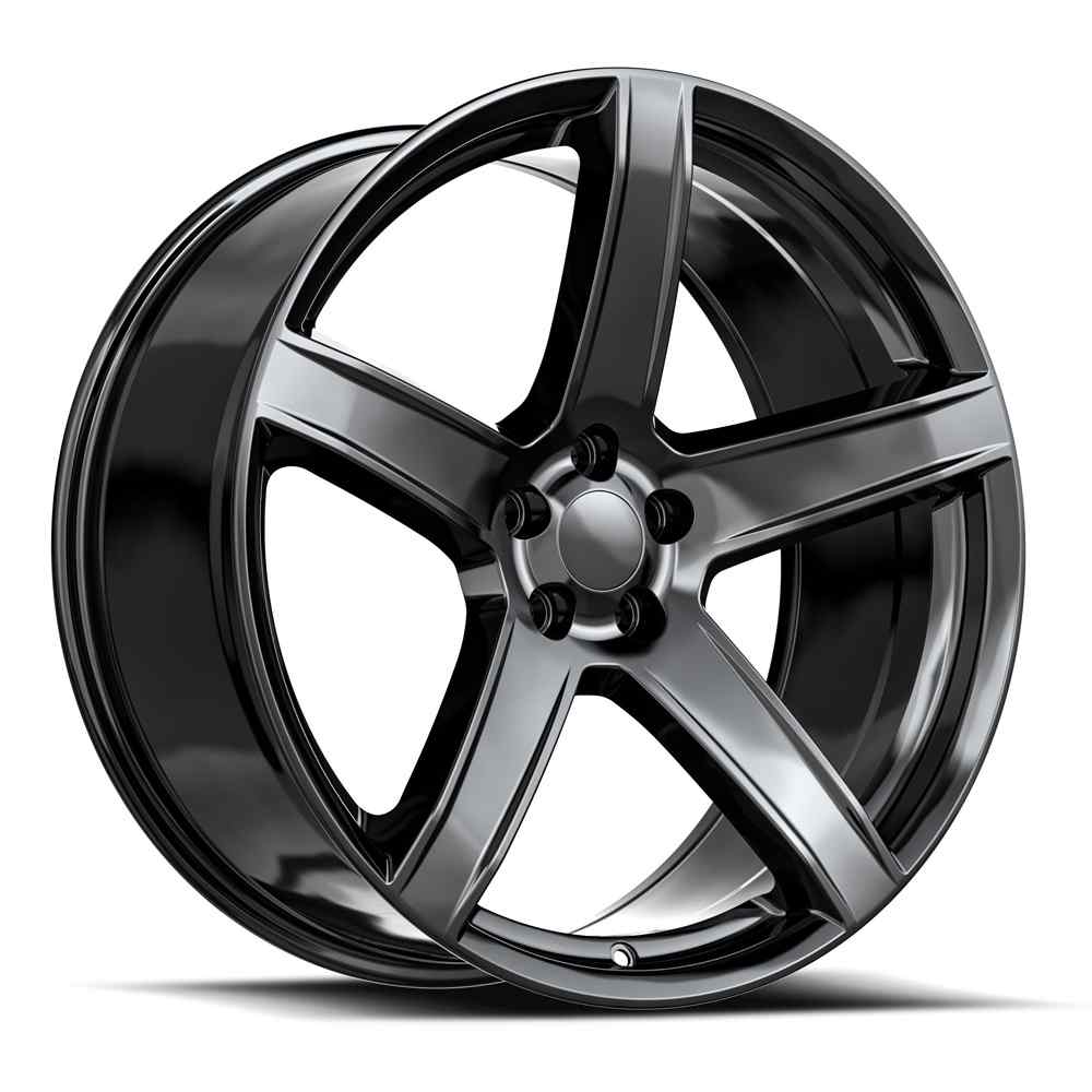 O.E. Revolution HC-2 Gloss Black 22x9 (+15)5x115