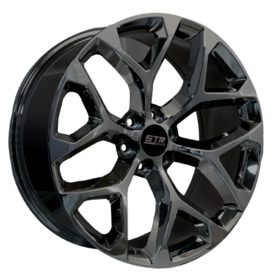 Str Black Chrome Str701vb 24x10 (27) 6-139.70