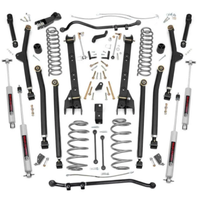 4 Inch Jeep Long Arm Suspension Lift Kit 97-06 Wrangler TJ Rough Country