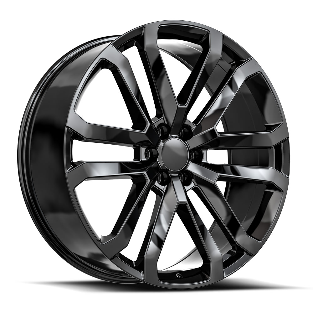 O.e. Revolution D-37 Gloss Black 22x9 (+31) 6x139.7