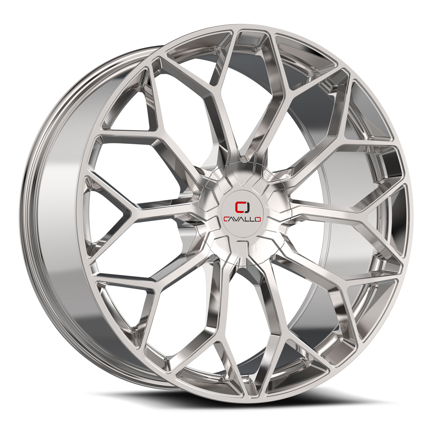 Cavallo CLV-44 Nano Chrome 18x8 (+35)4x100
